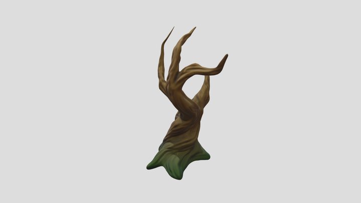 Stylized tree 3D Model