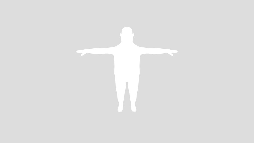 Chubby Heavyset Male Base Mesh