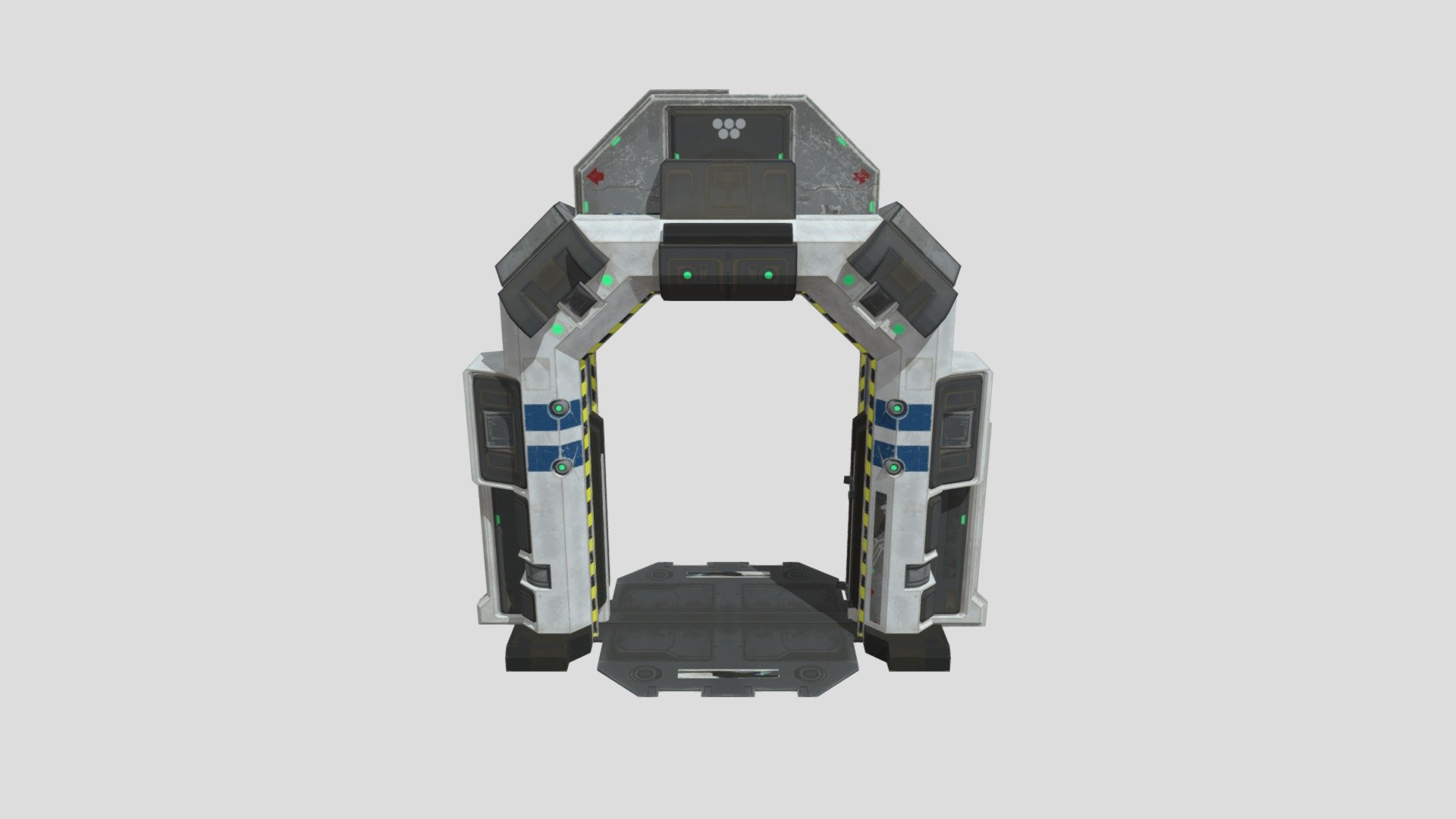 Scifi Door Closing Malfunction