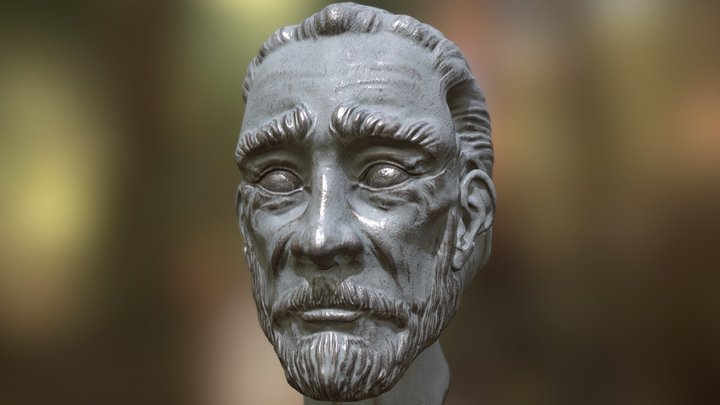 Ancient head 3D Model