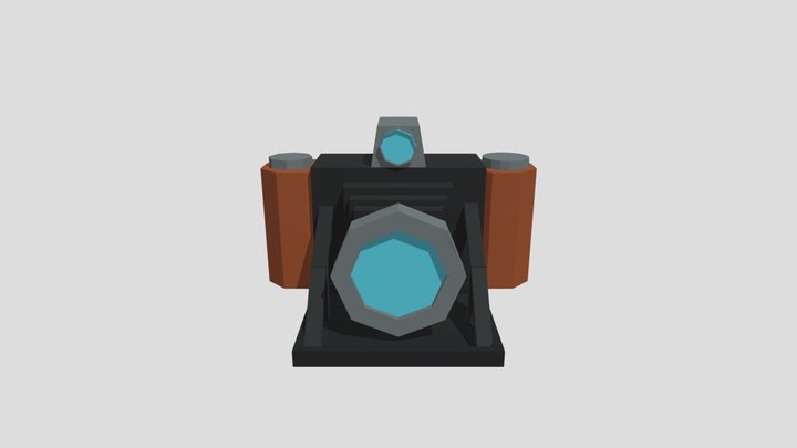 Câmera Rêtro 3D Model