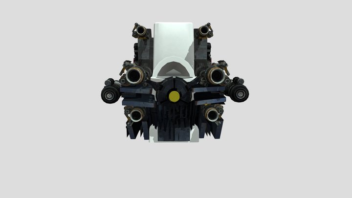 G-toilet base 4.0 3D Model