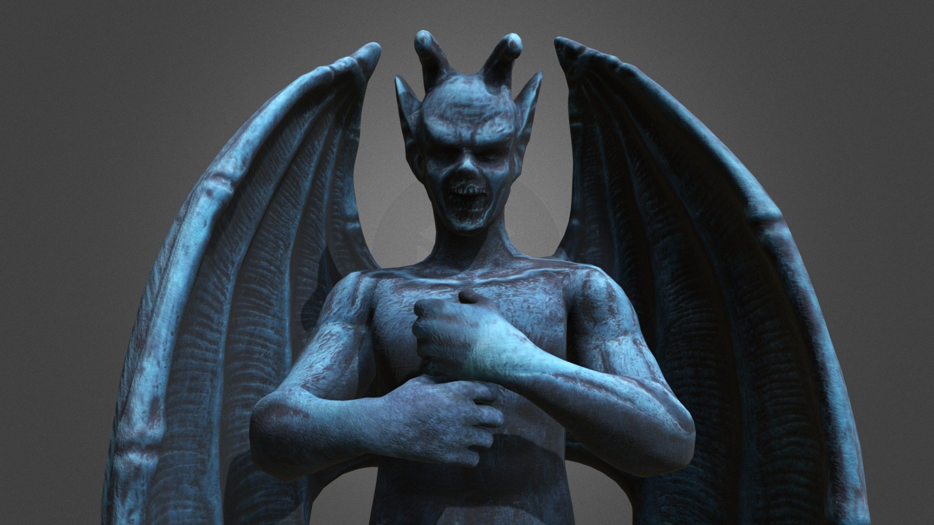 Сколько пирокулов статуя. Статуя Люцифера. Статуя Асмодея. Gargoyle 4g.