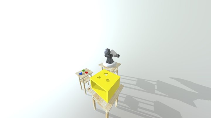 Robotarm animation 3D Model