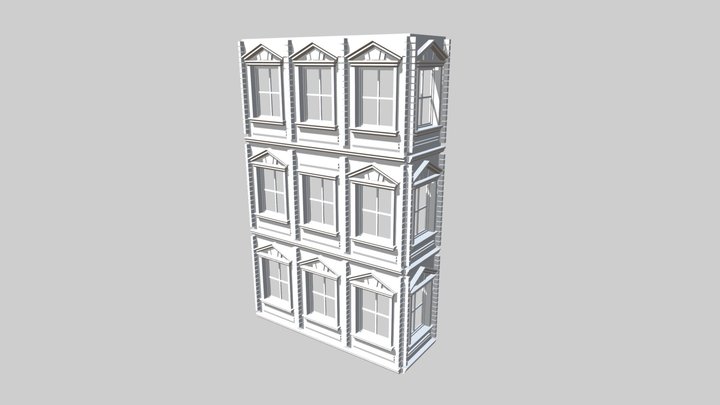 Fasada Adam Konera 45877 3D Model