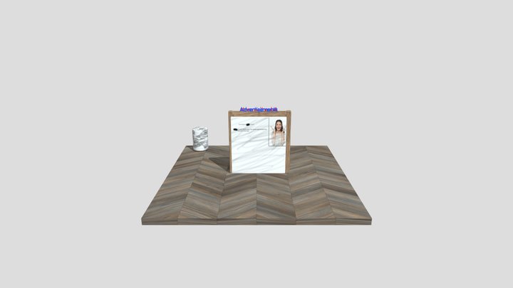 Mall Hallway [no stores, short] 3D Model