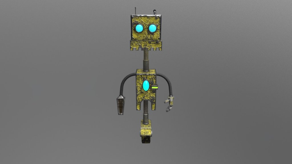 Metal Robot Metal Arms XBox game 3D model by Chris5129 [4d2455d] Sketchfab