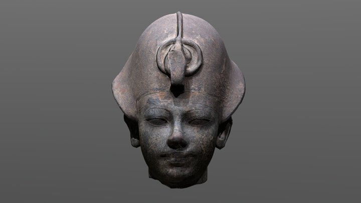 Head Of Amenhotep III 3D Model