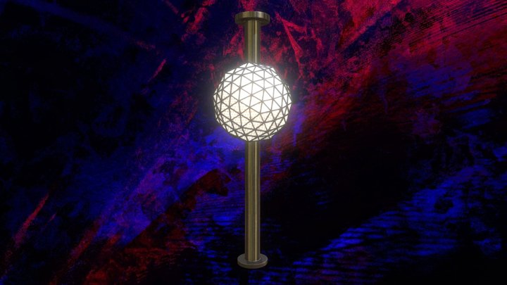 New Year's Eve Times Square Ball 3D Model