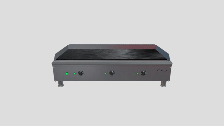 Heavy-Duty Electric Giddle 3D Model