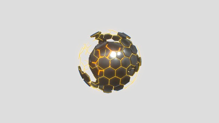GeometryNodes SciFi Sphere