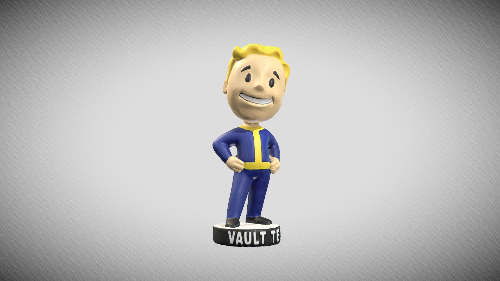 Vault Boy — Sketchfab embed 3D viewer
