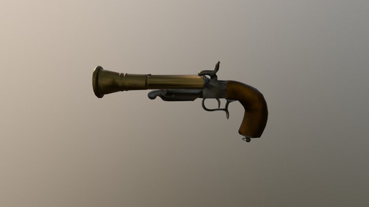 Blunderbuss 3D Model