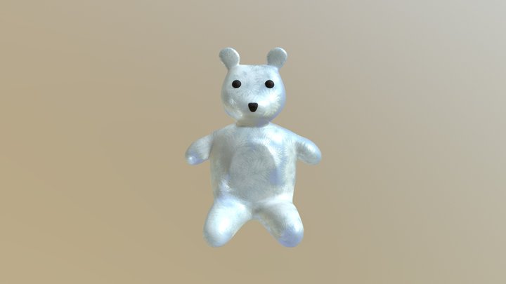 Snow Bear 3D Model