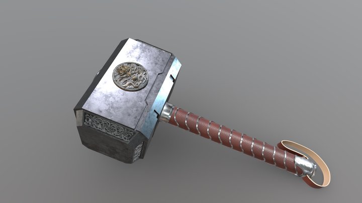 Marvel thors hammer mjolnir – Modèle 3D gratuit STL