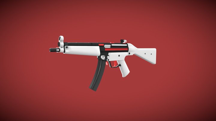Mp5 Precision 3D Model
