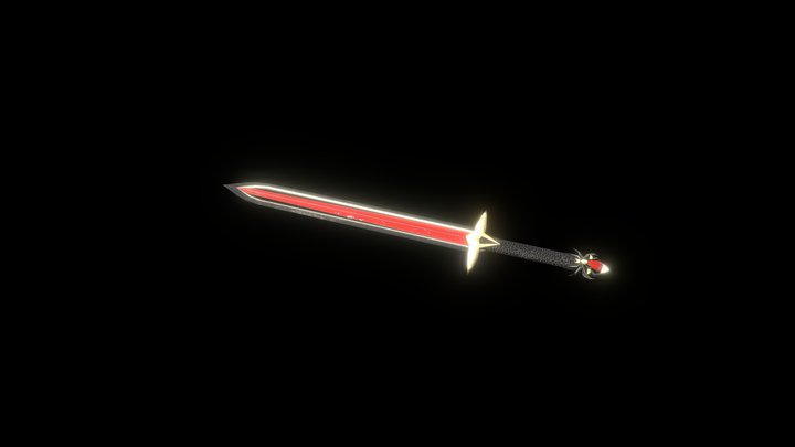 Spider Sword 3D Model