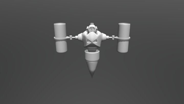 Haga- Submarine-2018 3D Model