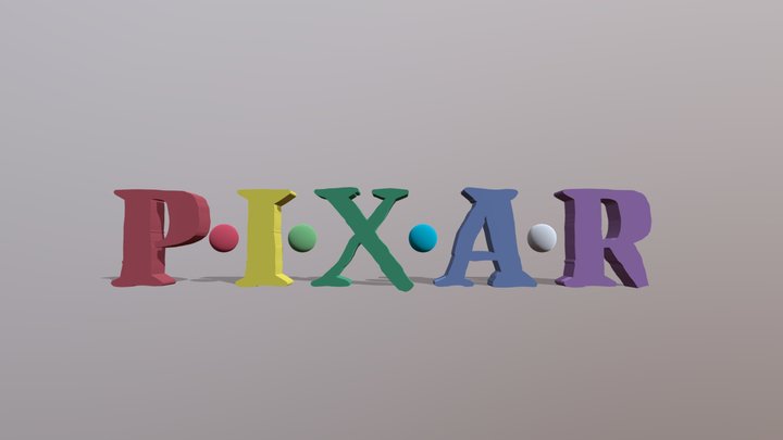 PIXAR 3D Model