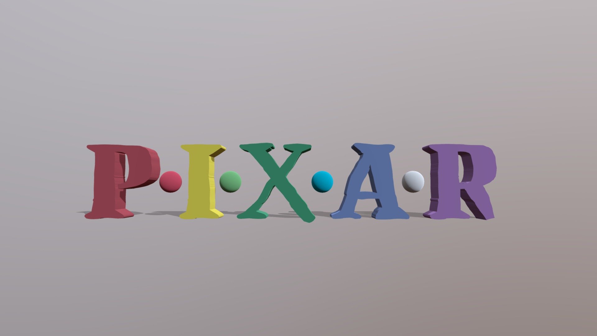 PIXAR - 3D model by PBSlover [4d27c6e] - Sketchfab