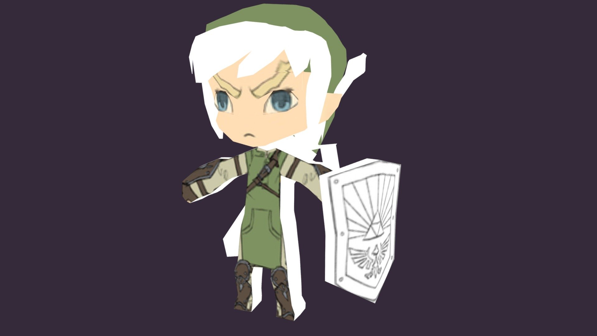 Chibi Link [WIP] - 3D model by leachim.ser [4d27deb] - Sketchfab