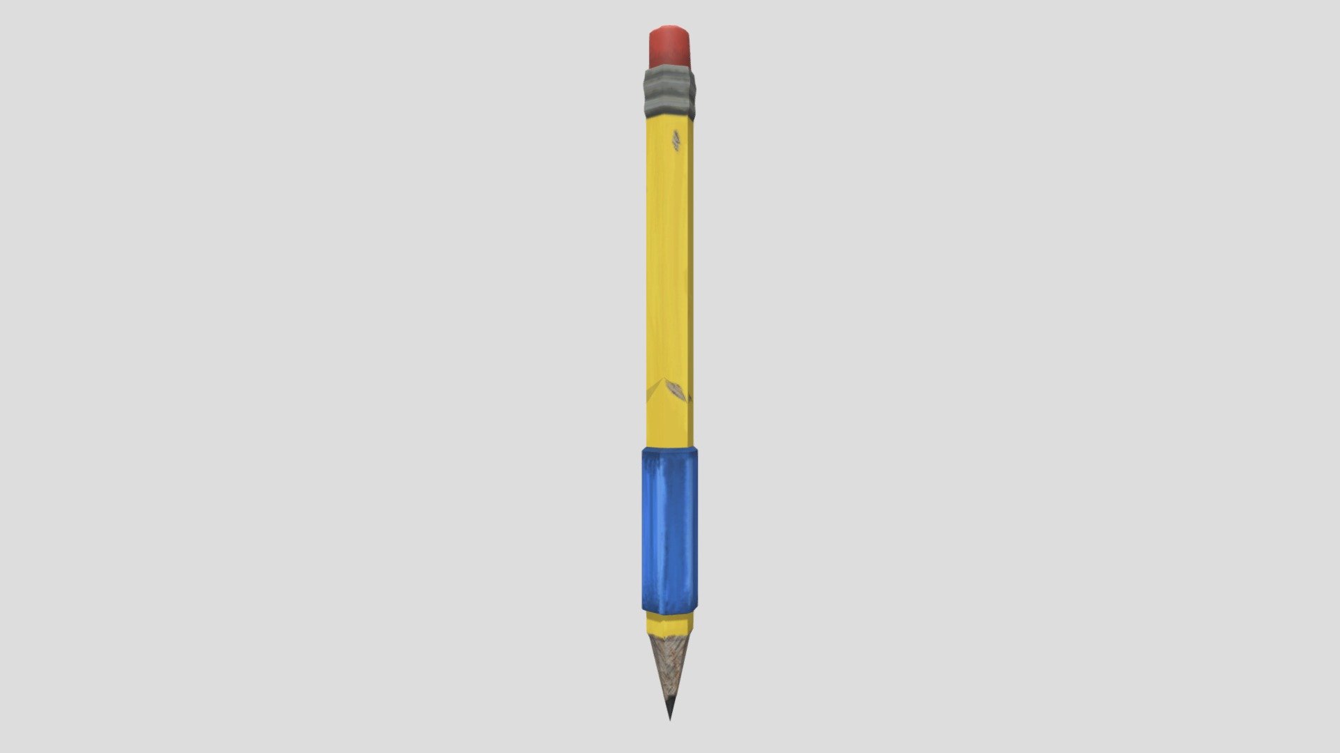 Scratched Pencil Model - 3D model by snow_sprite [4d27e74] - Sketchfab