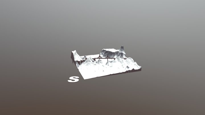 Year 4 Bridges Project - Suspension 3D Model