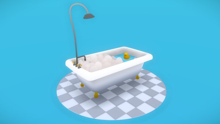 Rubber Duck - Animated - Weekly Challenge 3D Model