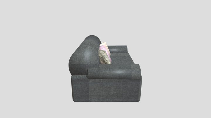 couch (Fnaf couch) 3D Model