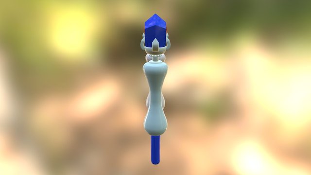 Fire And Ice Rods 3D Model