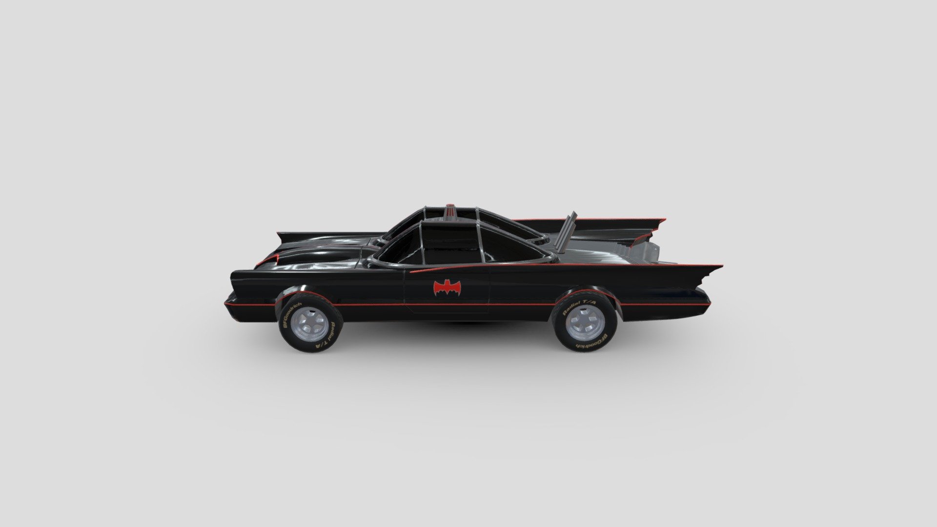 1966 Batmobile - 3D model by halle_bo [4d2adba] - Sketchfab