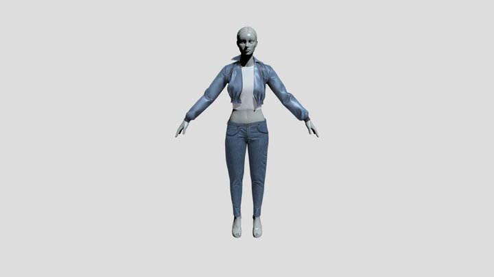 Casual Outfit 3D Model