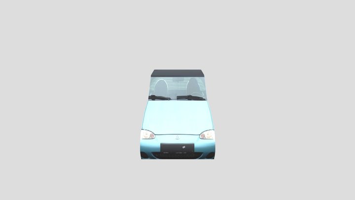 Mazda MX5 NB PSX Style 3D Model