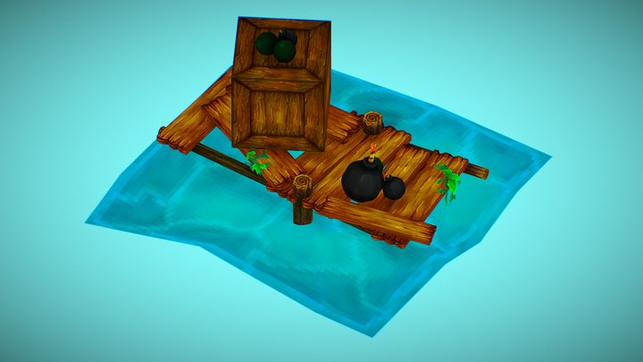 Pixel Port 3D Model