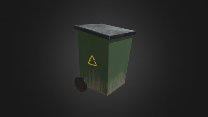 Dustbin - 3D Modeling Class 3D Model