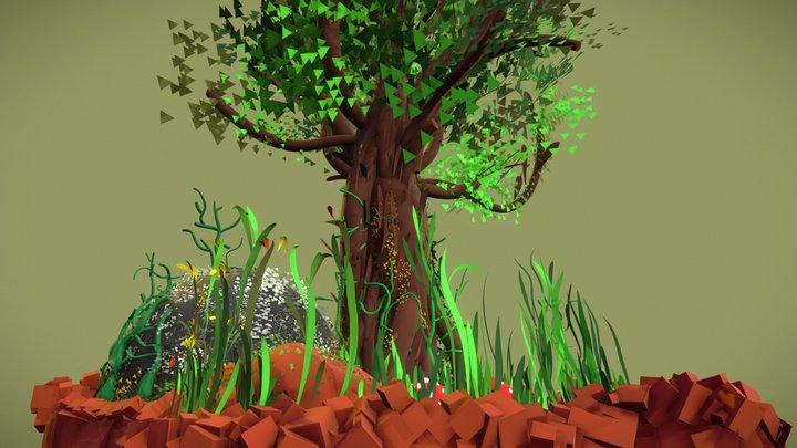 The tree 3D Model