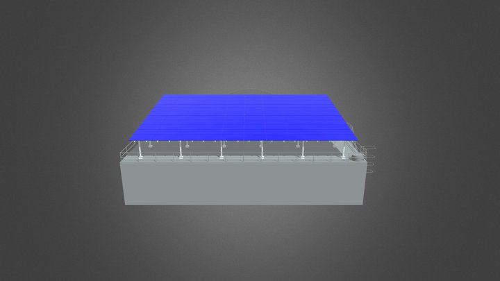 四城配水池0318 3D Model