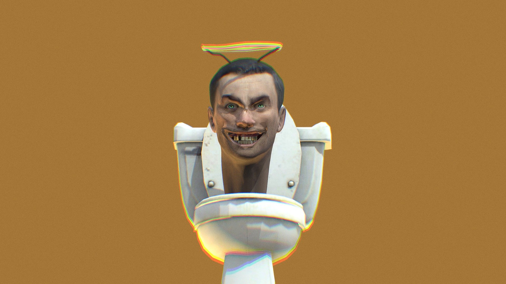 halo skibidi toilet - 3D model by pamm (@daeboommmm) [4d2d2f8] - Sketchfab