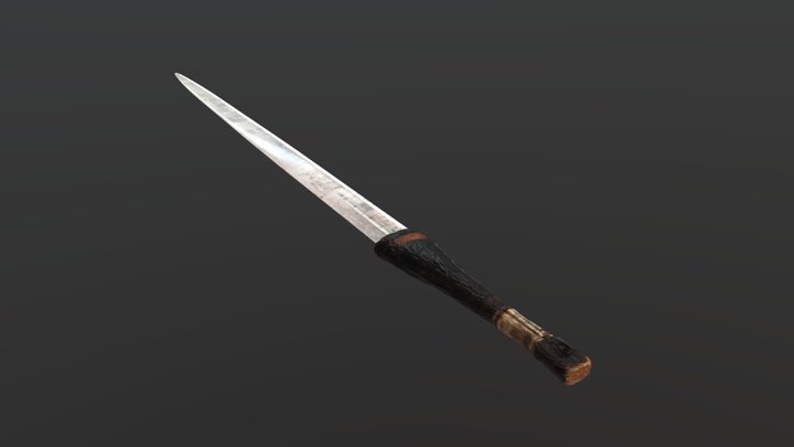 QAH_Sword 3D Model