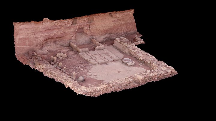 3D scan of Hathur temple by Yitzhak Marmelstein 3D Model