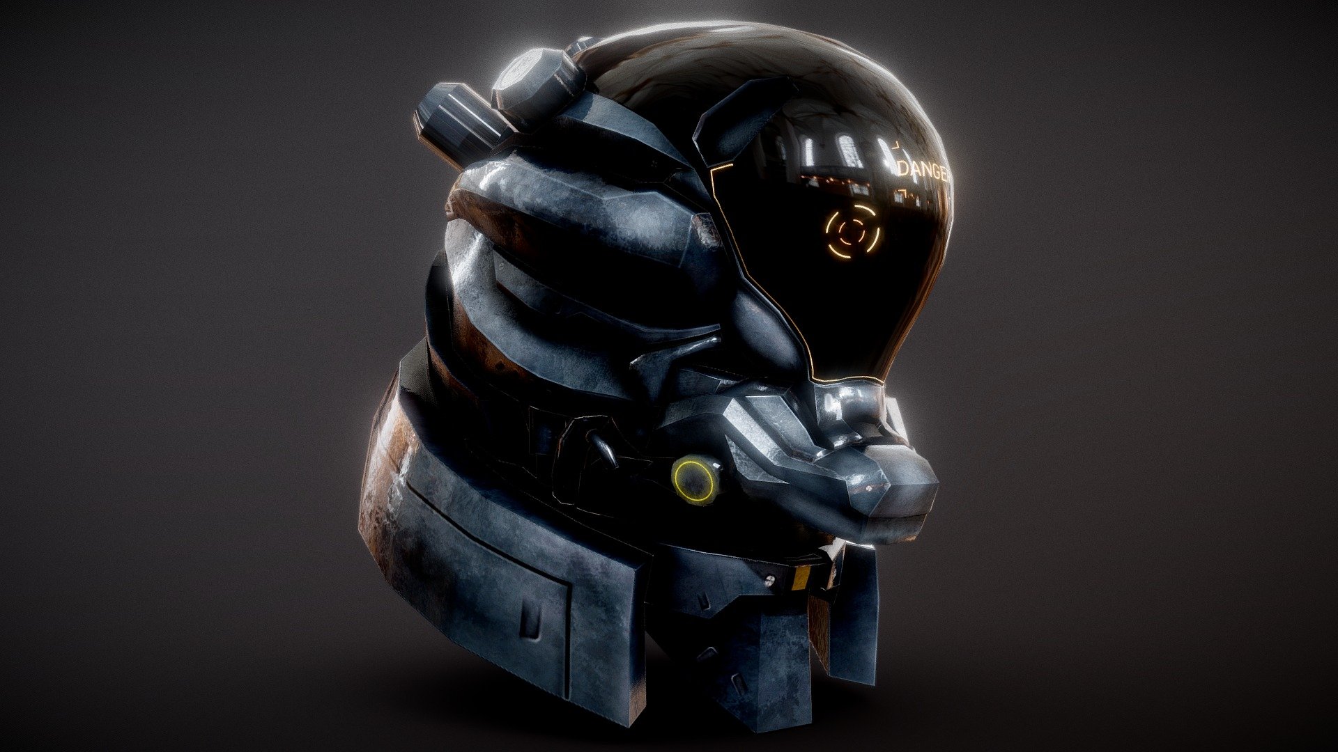 Sci-Fi Helmet - Buy Royalty Free 3D model by Vincent Yanez (@vinceyanez ...