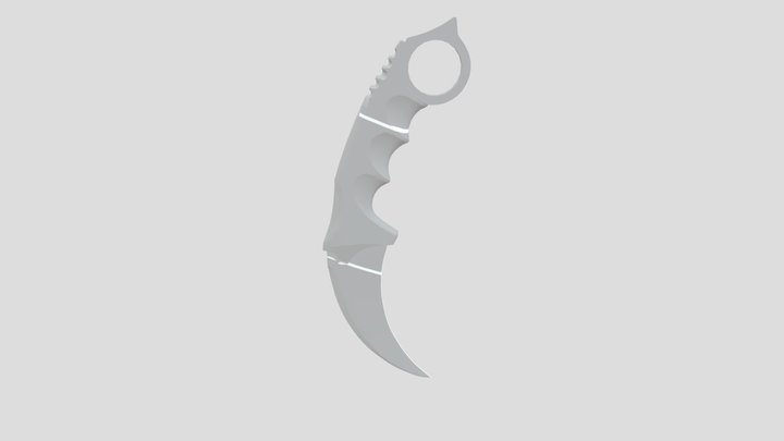 KarambitFbx_Skins_Standoff 2 3D Model