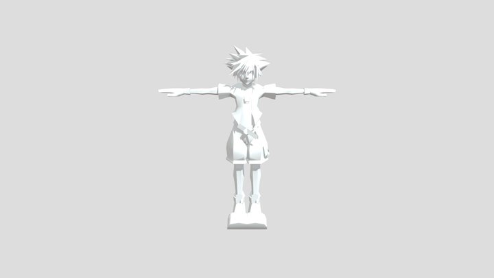 kindome hearts sora(final) 3D Model