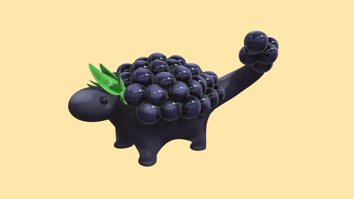 Blackberryasaurus 3D Model