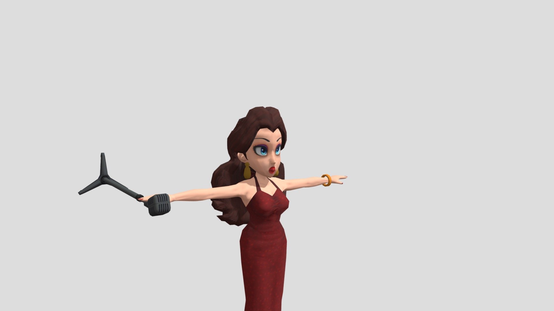Nintendo Switch - Mario Kart 8 Deluxe - Pauline - Download Free 3D model by  Unknown Person (@jkimmel694) [4d3187d], image size:1920x1080