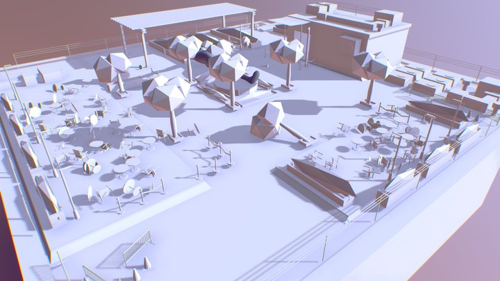 Rooftop 3D models - Sketchfab