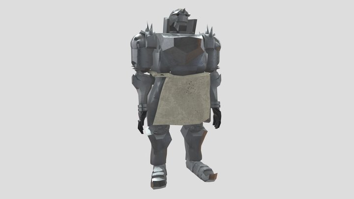 Alphonse Elric 3D Model