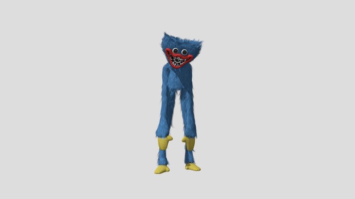 Poppy Playtime | Huggy Wuggy 3D Model