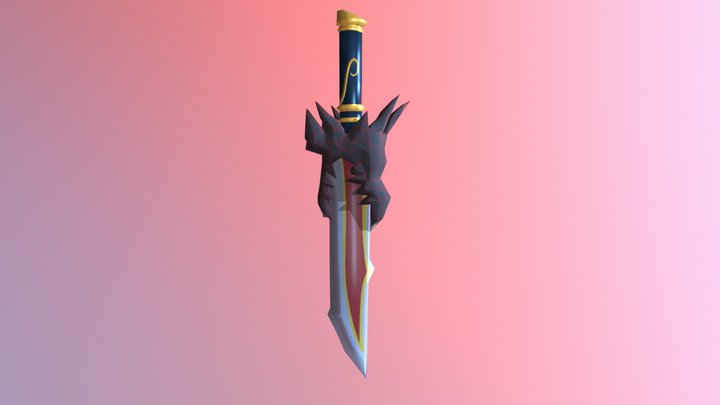 Prop1 _ Espada (Royal Quest) 3D Model