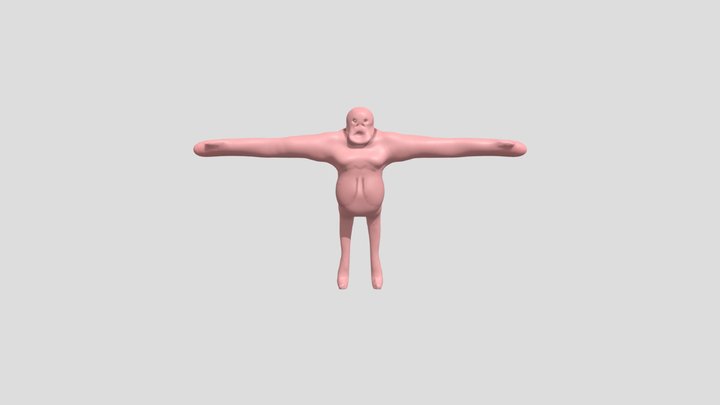 Brute Zombie (Putrescence) 3D Model